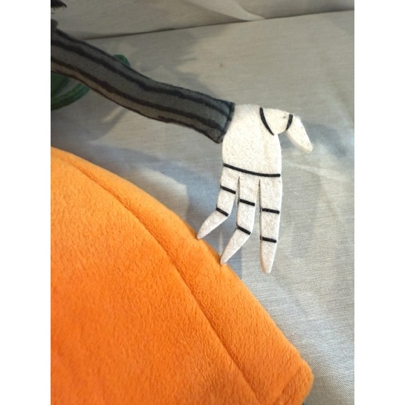 Disney Parks "Nightmare Before Christmas"‎ Jack Skellington Pumpkin Plush Hat - Picture 4 of 8